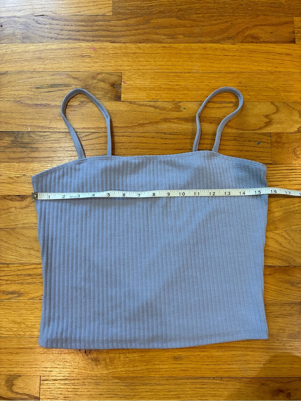 Hollister Ribbed Spaghetti Strap Crop Top